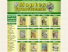 Tablet Screenshot of montes.pl